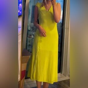 NWT green midi dress